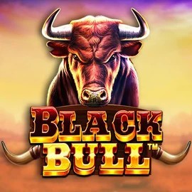 Black Bull slot logo by Pragmatic Play at Spinit Casino