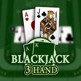 Blackjack 3H (Habanero) online game logo by Habanero on spinit-casinos.es