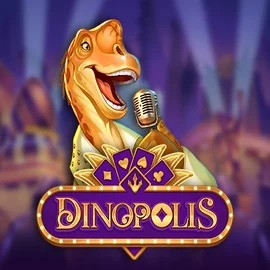 Dinopolis slot logo by Push Gaming at Spinit Casino