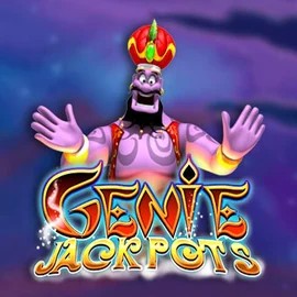 Genie Jackpots slot visual from Blueprint Gaming available on spinit-casinos.es