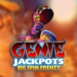 Genie Jackpots: Big Spin Frenzy by Blueprint Gaming, showcased at spinit-casinos.es – game logo