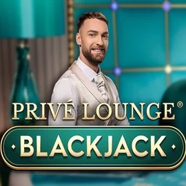 Privé Lounge Blackjack slot logo by Pragmatic Play at Spinit Casino