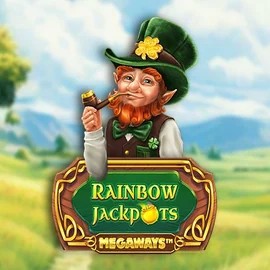 Rainbow Jackpots Megaways by Red Tiger Gaming, showcased at spinit-casinos.es – game logo
