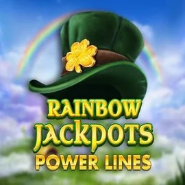 Rainbow Jackpots Power Lines logo by Red Tiger Gaming at Spinit Casino