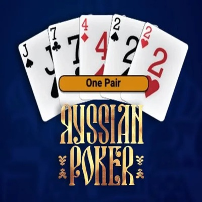 Russian Poker logo by OneTouch Games Spinit Casino