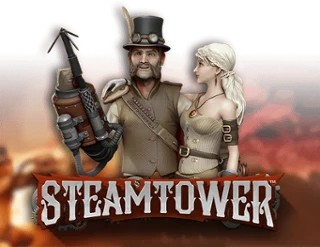 Slots logo of Steam Tower Slot from NetEnt at Spinit Casino